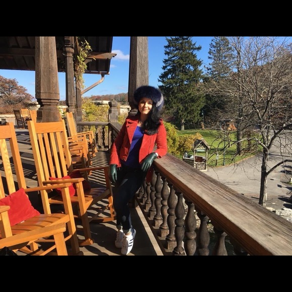 Blank NYC Moto SUEDE JACKET in red my mind - Picture 8 of 8